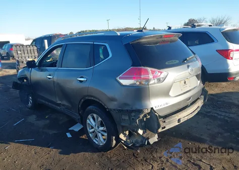 2015 Nissan Rogue Sv z USA, uszkodzony, nr VIN 5N1AT2MV3FC764957